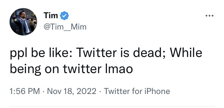 A Jonestown That Won’t Happen: Twitter Isn’t&nbsp;Dying